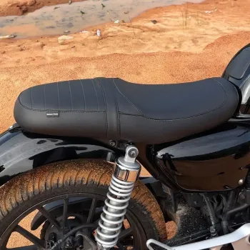 Honda Highness CB 350/GB 350 Complete Seat | Bonneville Style Retro Saddle Edition(2021-2026)