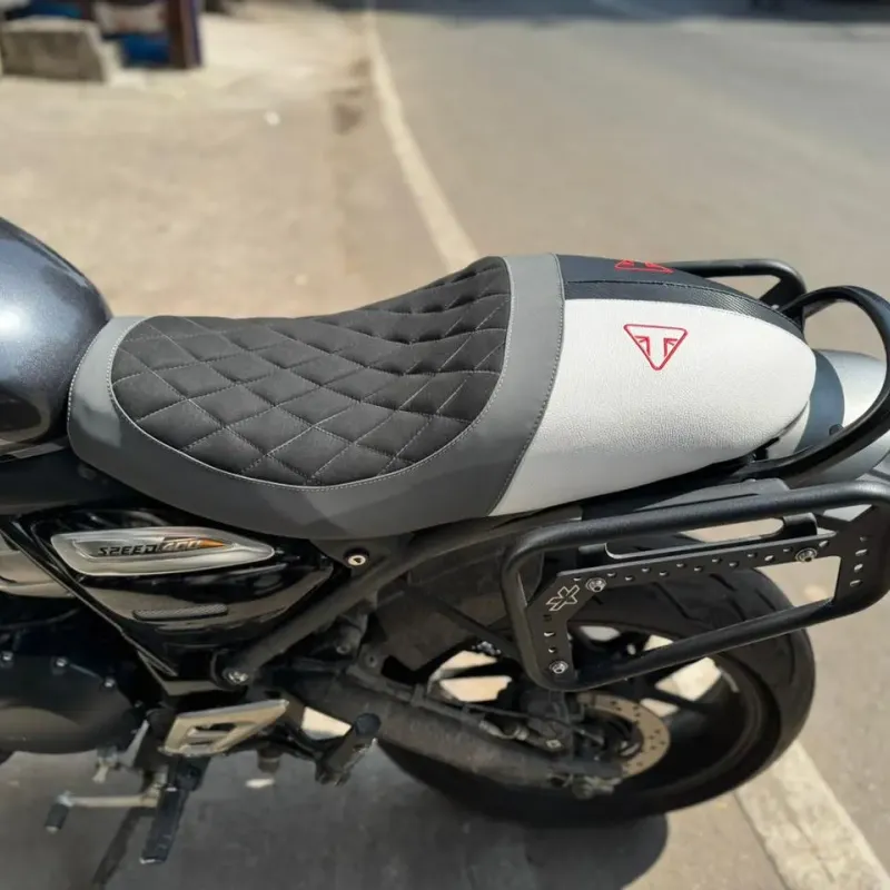 Sahara Signature Suede Cafe Racer Seat