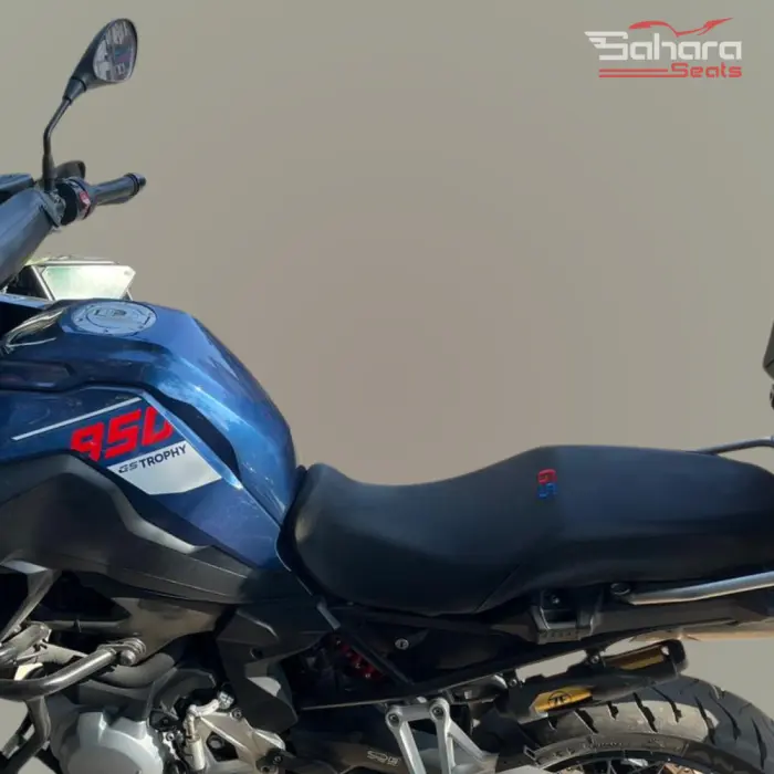 BMW GS Series Premium Low Rider Seat with Logo – F750GS / F850GS / F900GS Adventure / F800GS
