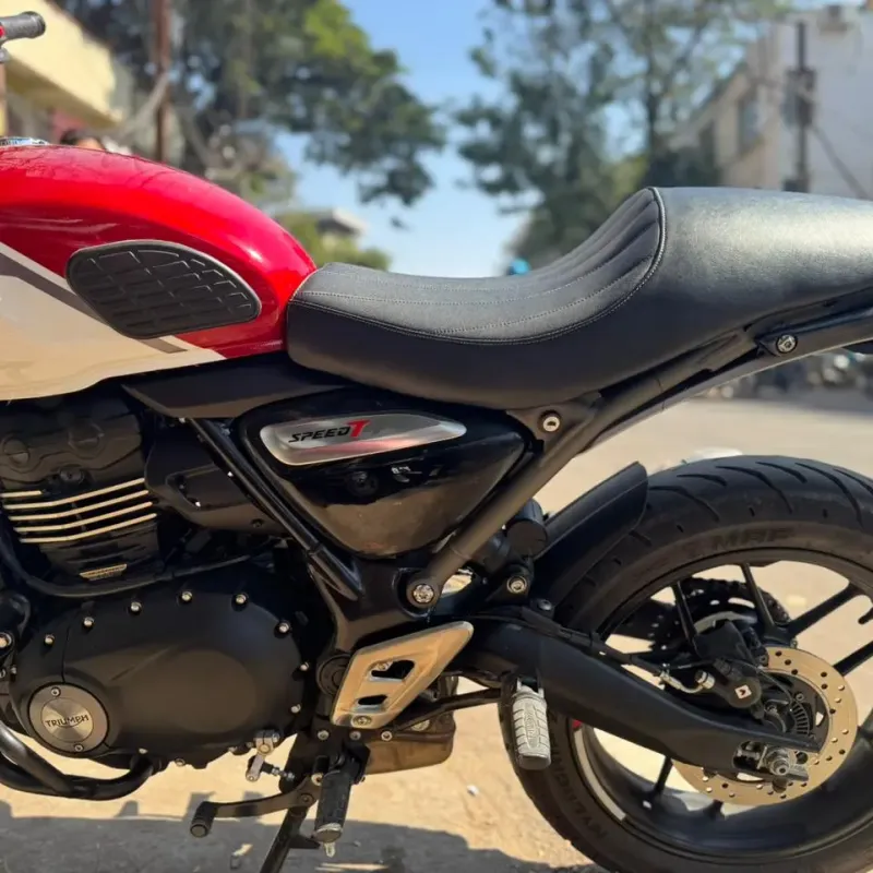 Triumph 400X Cafe Racer Comfortable Touring Seat Plug Play