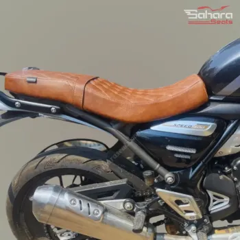 Triumph Speed 400 Low Rider Comfortable Seat Tan Brown
