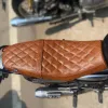 Triumph Speed 400 Low Rider Comfortable Seat Tan Brown