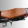 Triumph Speed 400 Low Rider Comfortable Seat Tan Brown