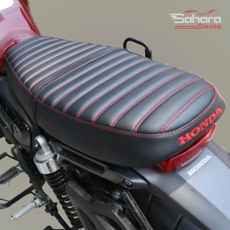 Honda CB350 RS Heat-Pressed Custom Brat Seat – Premium Finish