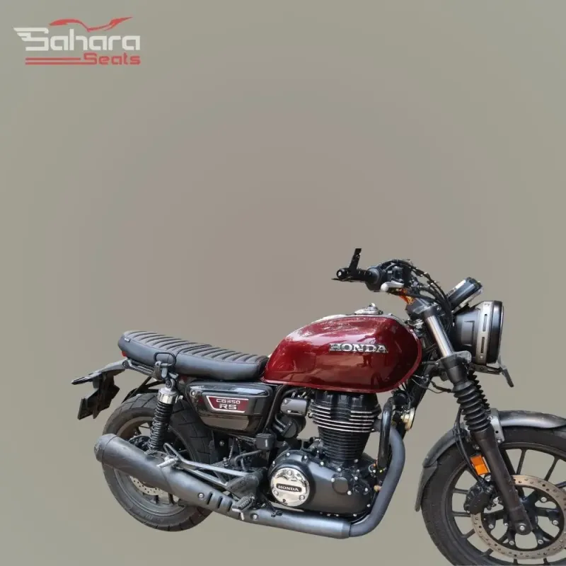 Honda CB350 RS Heat-Pressed Custom Brat Seat – Premium Finish