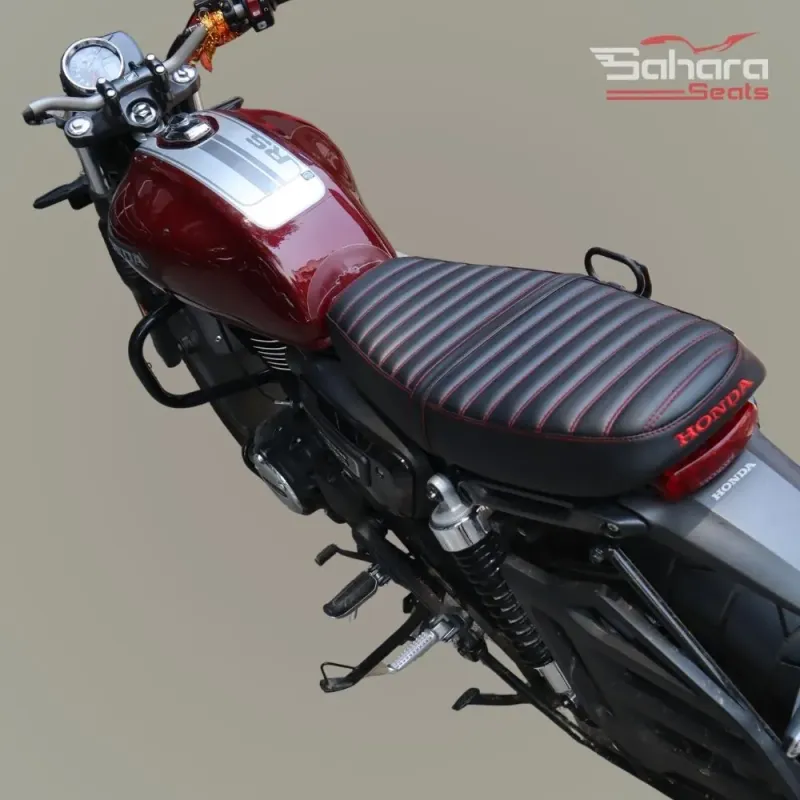 Honda CB350 RS Heat-Pressed Custom Brat Seat – Premium Finish