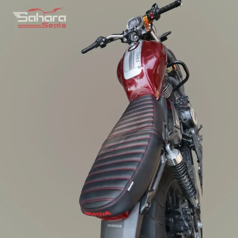 Honda CB350 RS Heat-Pressed Custom Brat Seat – Premium Finish