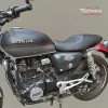 Honda Highness CB350 Custom Seat With Honda Embroidery