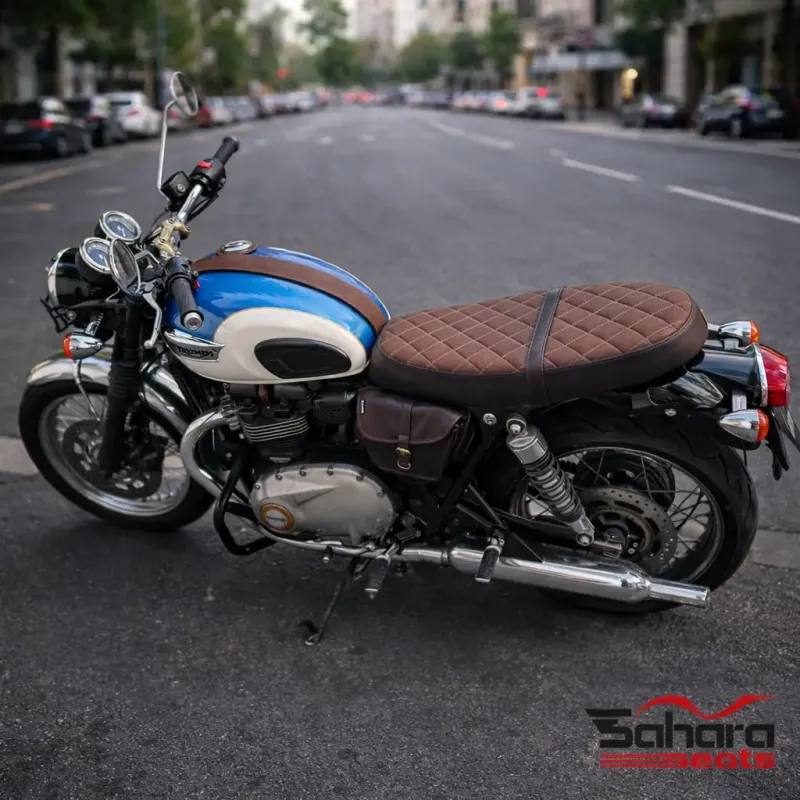 Triumph Bonneville T100/T120 Vintage Riot Diamond Seat