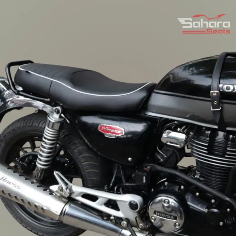 Honda Highness CB 350/GB 350 Complete Seat | Bonneville Style Retro Saddle Edition(2021-2026)