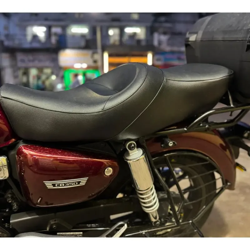 Honda CB 350 / GB 350C Comfort Touring Seat – Long Ride Edition