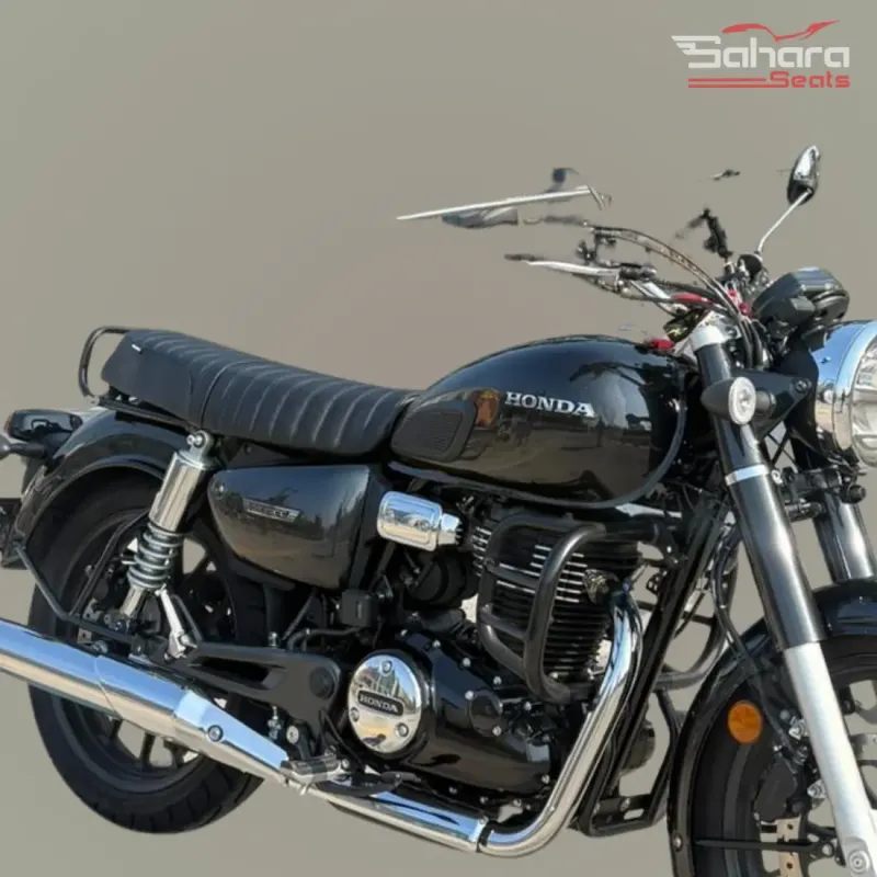 Honda CB350 Luxury Tuck & Roll Seat – Perfect Fit & Smooth Cushioning