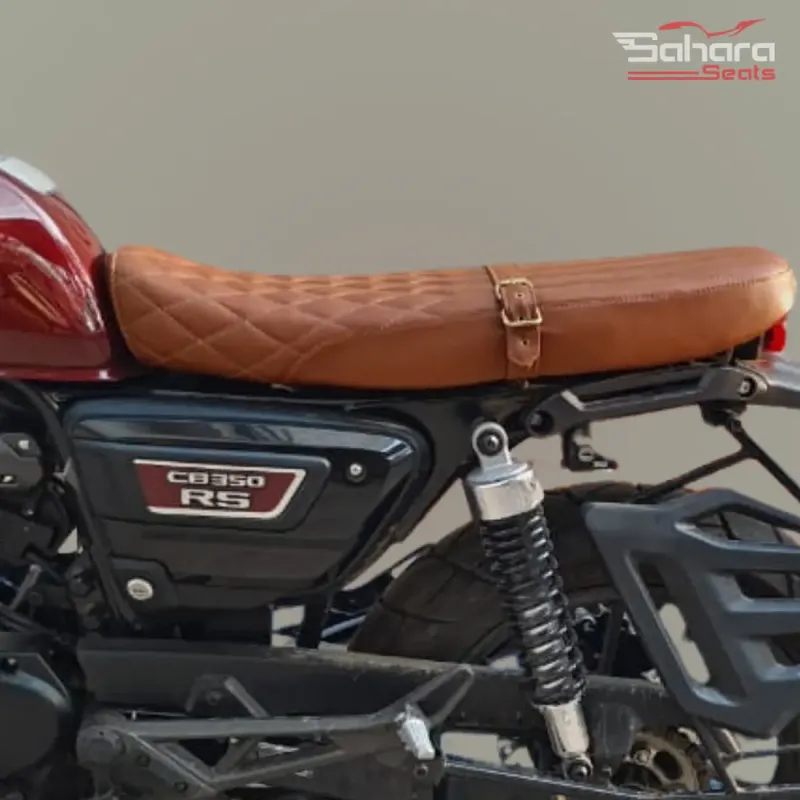 Honda CB350RS & GB350S retro crown brat saddle
