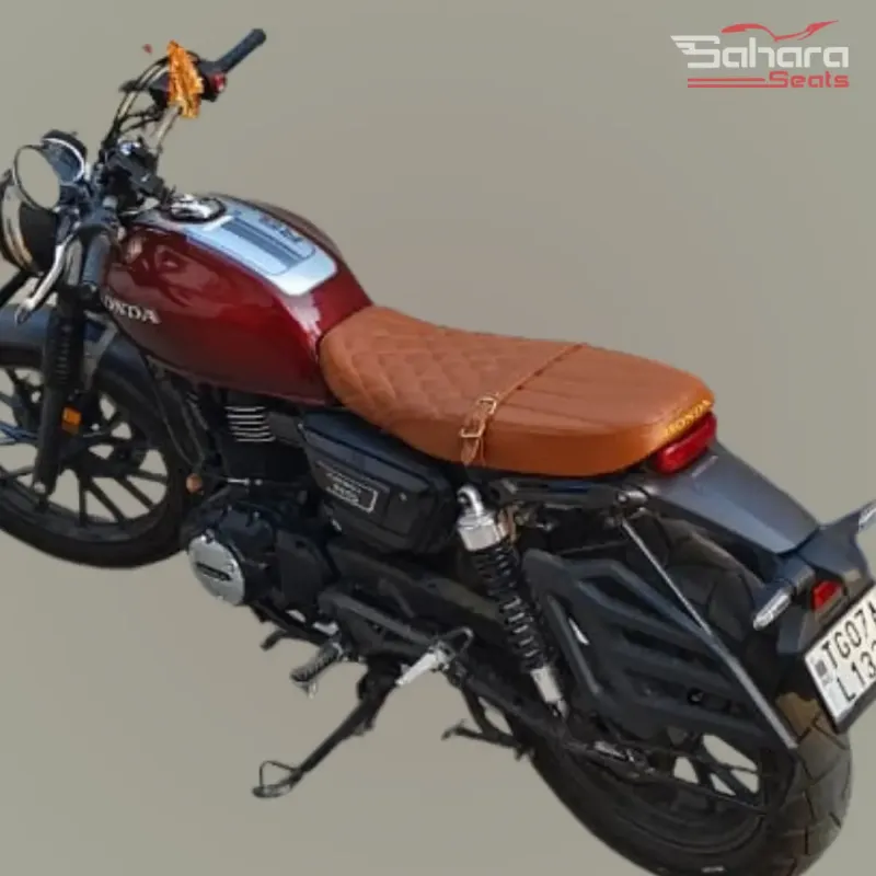 Honda CB350RS & GB350S retro crown brat saddle