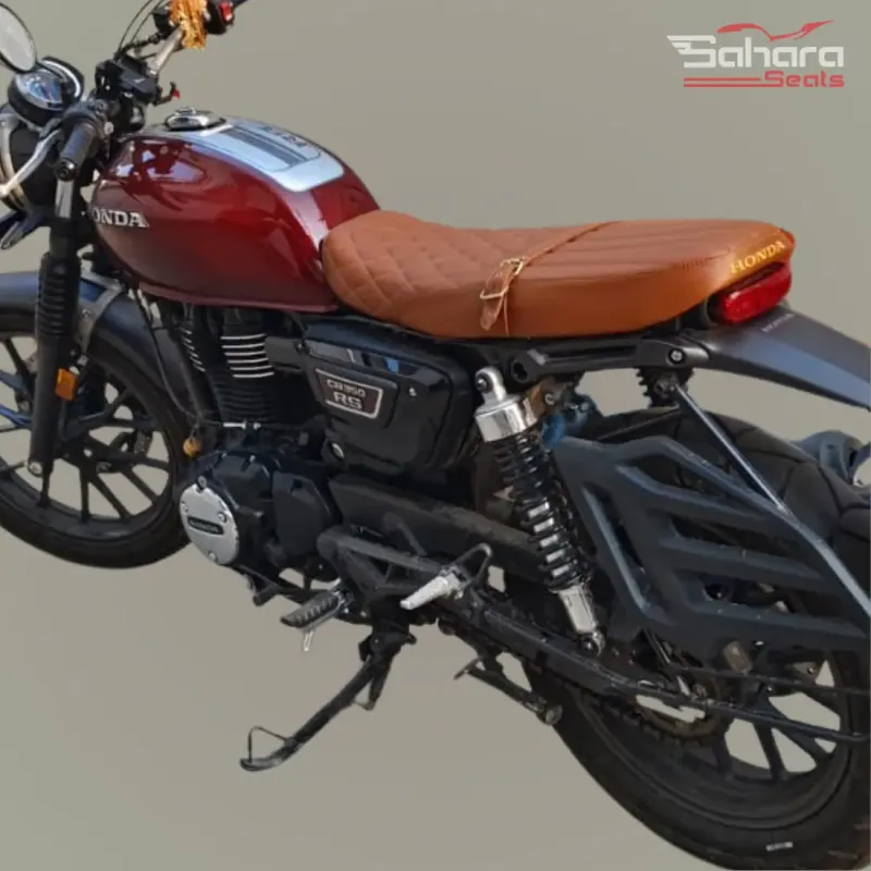 Honda CB350RS & GB350S retro crown brat saddle
