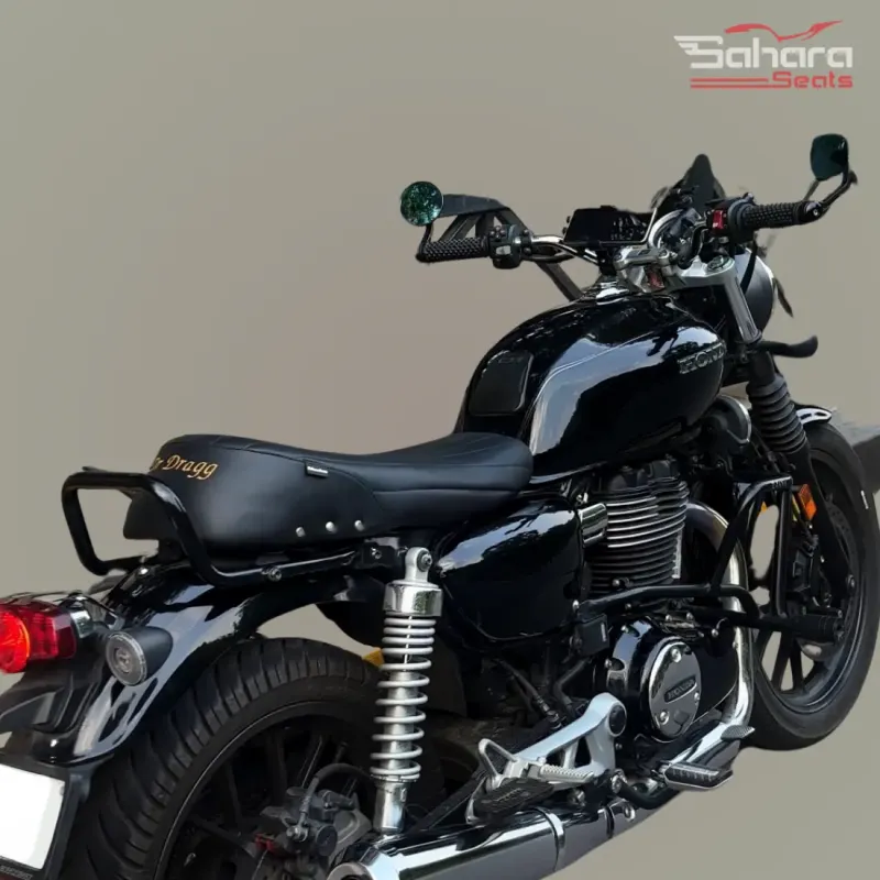 Honda Highness CB350 Rogue Rider Saddle (Brat Style)