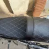 Royal Enfield Interceptor 650 Custom Modified Cafe Racer Style Complete Gel Seat Assembly Water Resistant