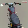 Interceptor Suede Embroidery Seat