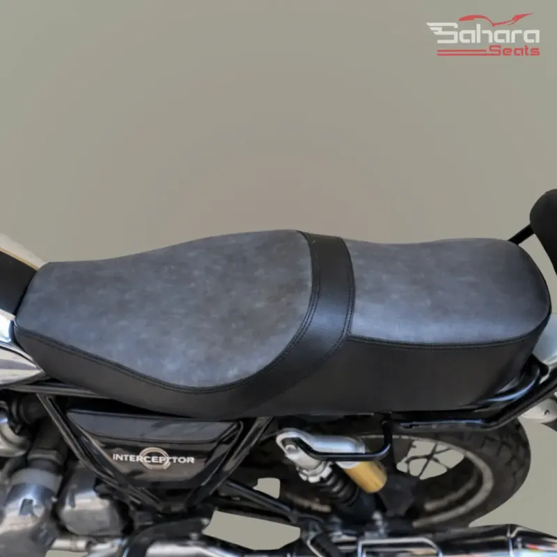 Interceptor 650 Complete Touring Seat Black Grey