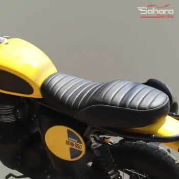 Royal Enfield Bear 650 Ribbed Seat – Premium Finish & Long Ride Comfort