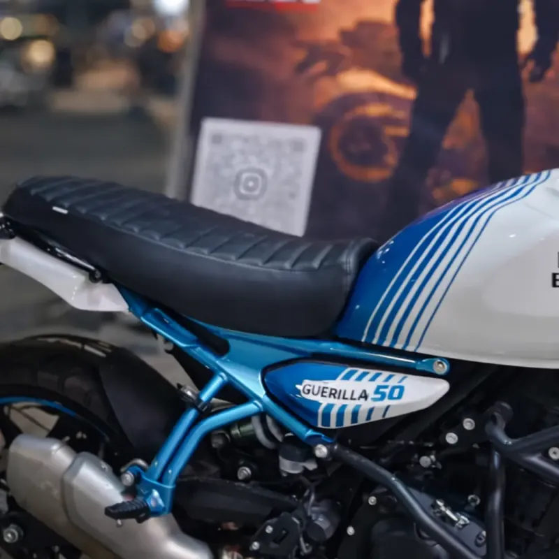 Royal Enfield Guerrilla 450 Brat Rally Custom Seat
