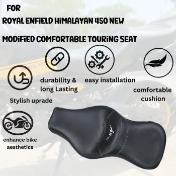 Royal Enfield Himalayan 450 New Modified Comfortable Tourer Seat