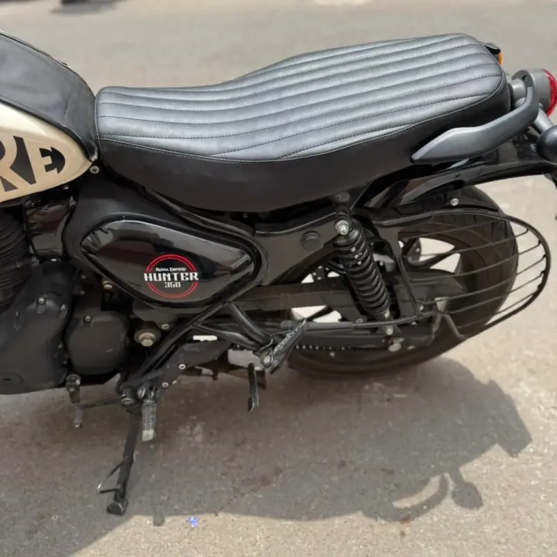 Royal Enfield Hunter 350 Brat Style Seat – Urban Retro Comfort Edition