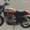 Royal Enfield Interceptor 650 Custom Diamond Quilted Seat – Black & Red Premium Finish