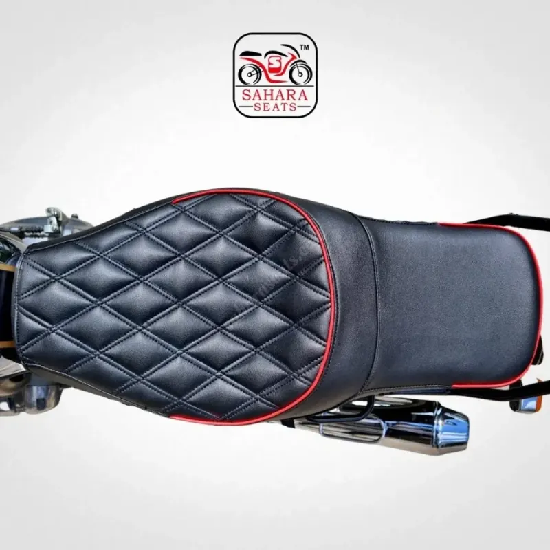 Black Stitching Seat IR Custom Touring New