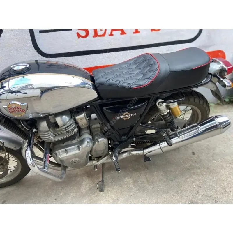 Black Stitching Seat IR Custom Touring New