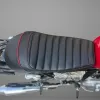 Royal Enfield Interceptor 650 Single Rider Seat Black Red