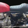 Royal Enfield Interceptor 650 Single Rider Seat Black Red