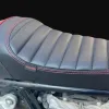 Royal Enfield Interceptor 650 Single Rider Seat Black Red
