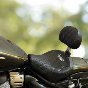 Royal Enfied Super Meteor 650 Rider Solo Seat Back Rest 2