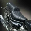 Sahara Seats Step Up Custom Seat For Super Meteor 650 Diamond Pattern