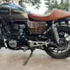 Street Rebel Cafe Racer Seat for Honda Highness CB350 / GB350 – Premium Tan Leather