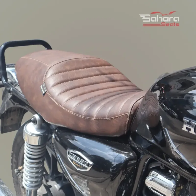 Honda H’ness CB350 Cafe Racer Seat – Premium Custom Seat