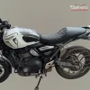 Triumph  Speed 400 Stridemaster Red White Suede Seat