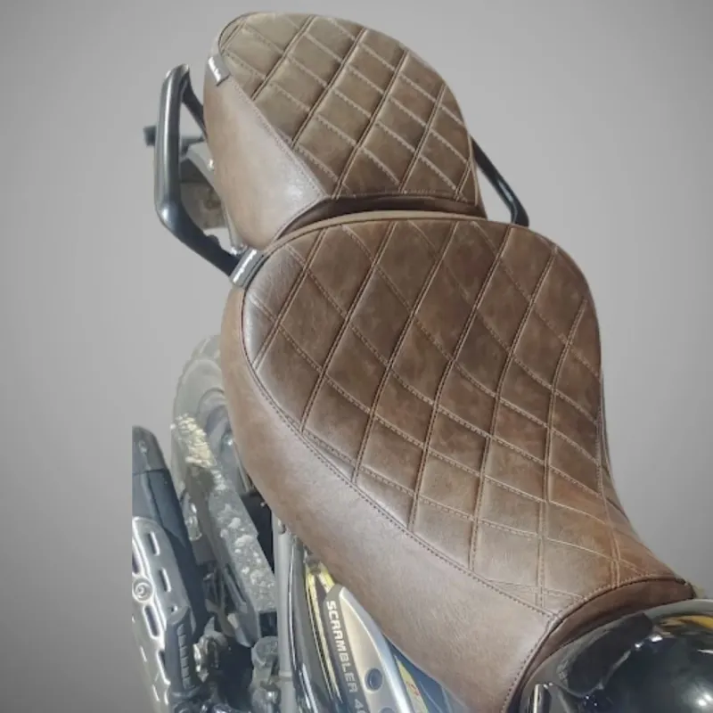 Triumph Scrambler 400x Heat Pressed Touring Seat