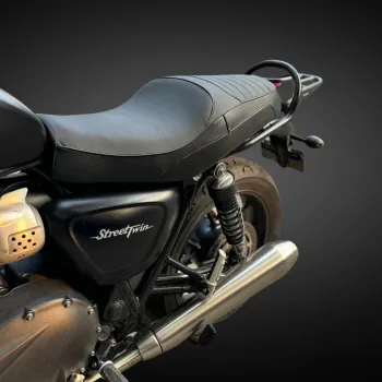 Triumph Redefined  Premium Cafe Racer Seat
