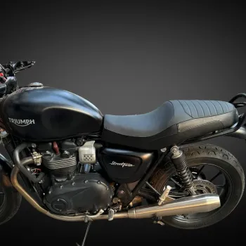 Triumph Redefined  Premium Cafe Racer Seat