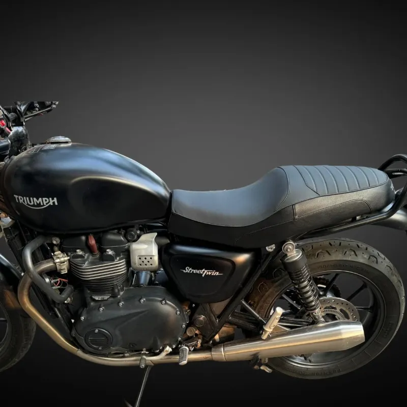 Triumph Redefined  Premium Cafe Racer Seat