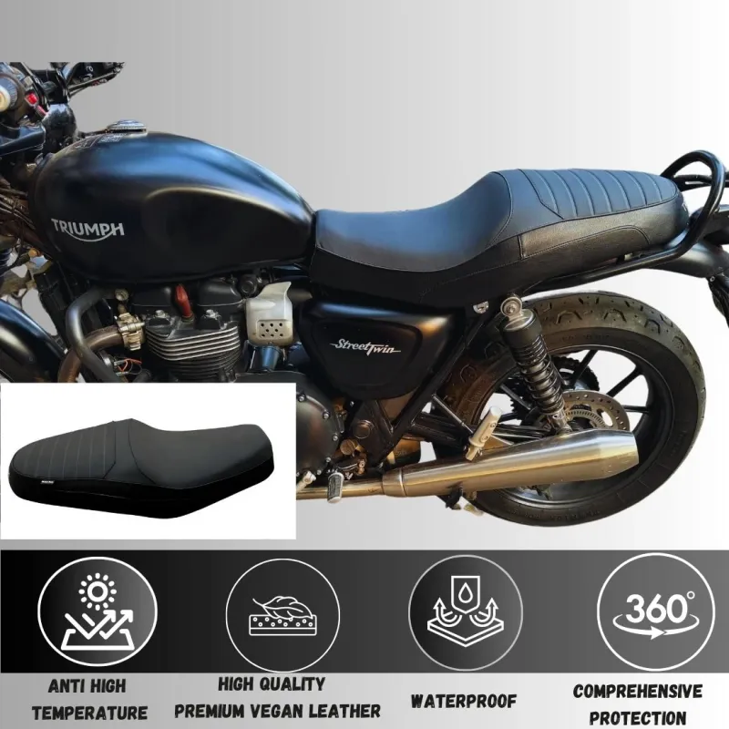 Triumph Redefined  Premium Cafe Racer Seat