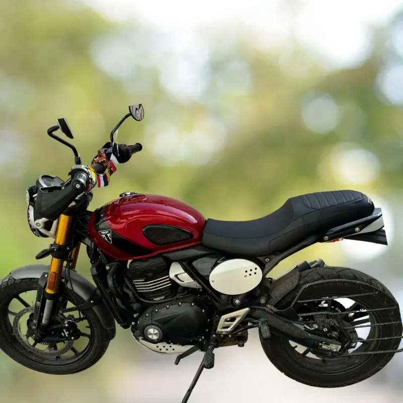 Triumph Scrambler 400x Redefined Premium Seat