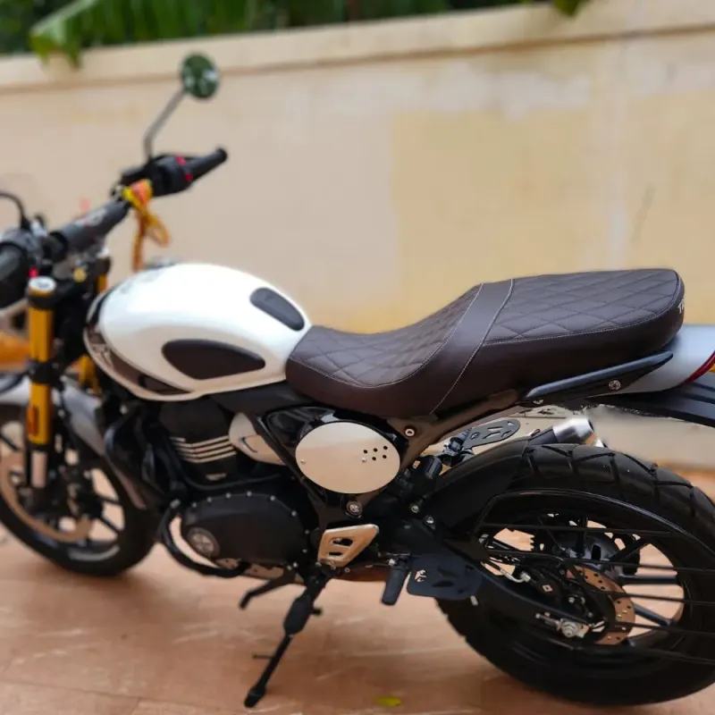 Triumph Scrambler 400x Seat Dual Pattern