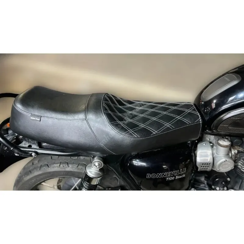Triumph Bonneville T100 T120 King And Queen Sahara Seats