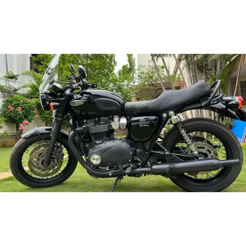 Triumph Bonneville T100 T120 King And Queen Sahara Seats