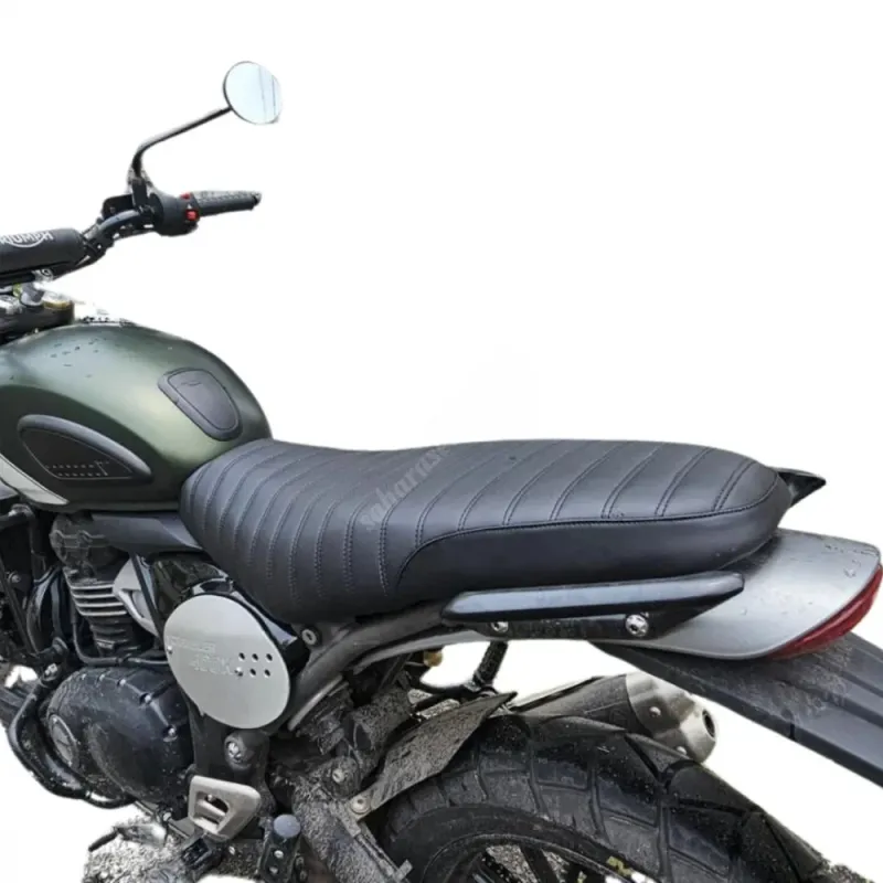 Triumph Scrambler 400X Ribbed Bench Comfortable Seat