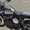 Rugged Suede Quilted Seat for Triumph Scrambler 900