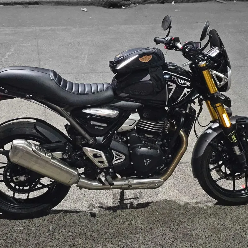 Triumph Speed 400 Cafe Racer Stripes Touring Seat